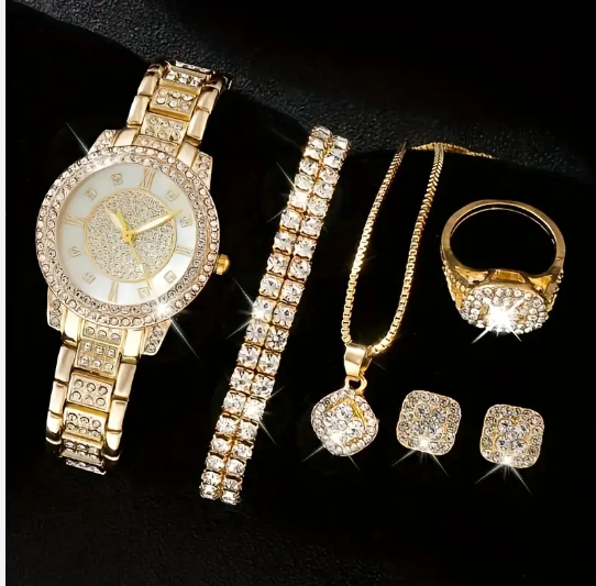 Watch with Jewelry Set