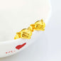 24K Gold Plated Earrings Euro Gold Jewelry New Popular Earrings