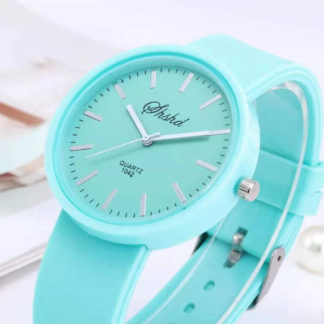 Hot sale silicone Brand Casual Watch for Woman