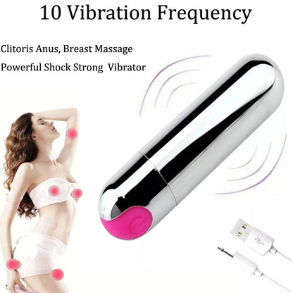 G-Spot Bullet Vibrators for Women Discreet Portable Sex Toys