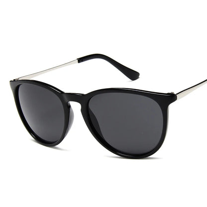 Cat Eye Round Sunglasses For Woman