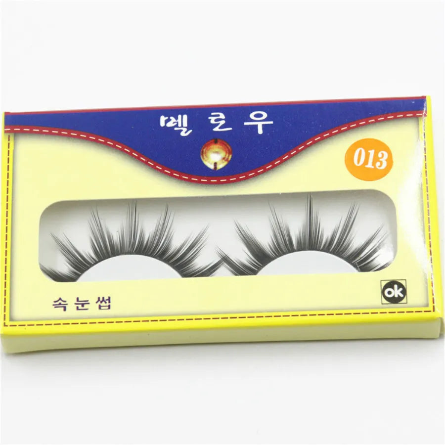 1 Pairs Sexy 3D Mink Hair False Eyelashes