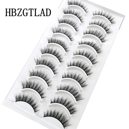 41 Styles 10 pairs natural long eyelashes