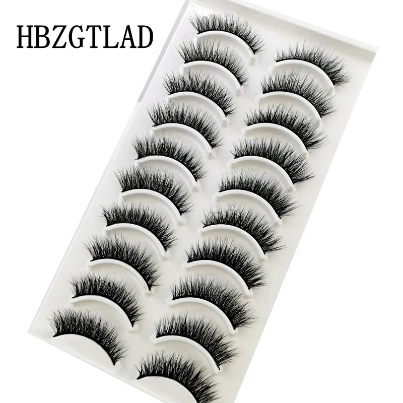 41 Styles 10 pairs natural long eyelashes