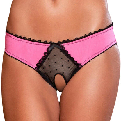 Open Crotch Mesh Sexy  Erotic Lingerie