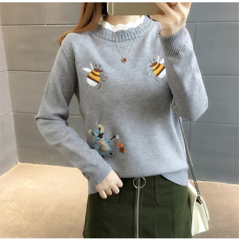 Fashion New Autumn Women Sweater Pullover