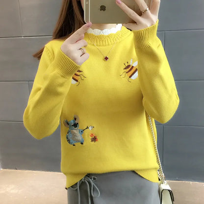 Fashion New Autumn Women Sweater Pullover