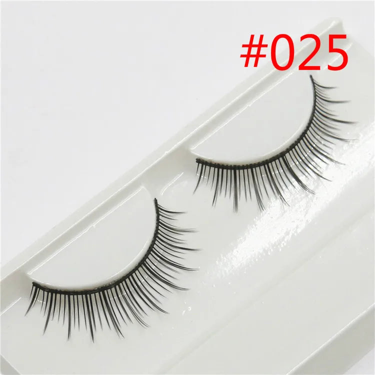 1 Pairs Sexy 3D Mink Hair False Eyelashes