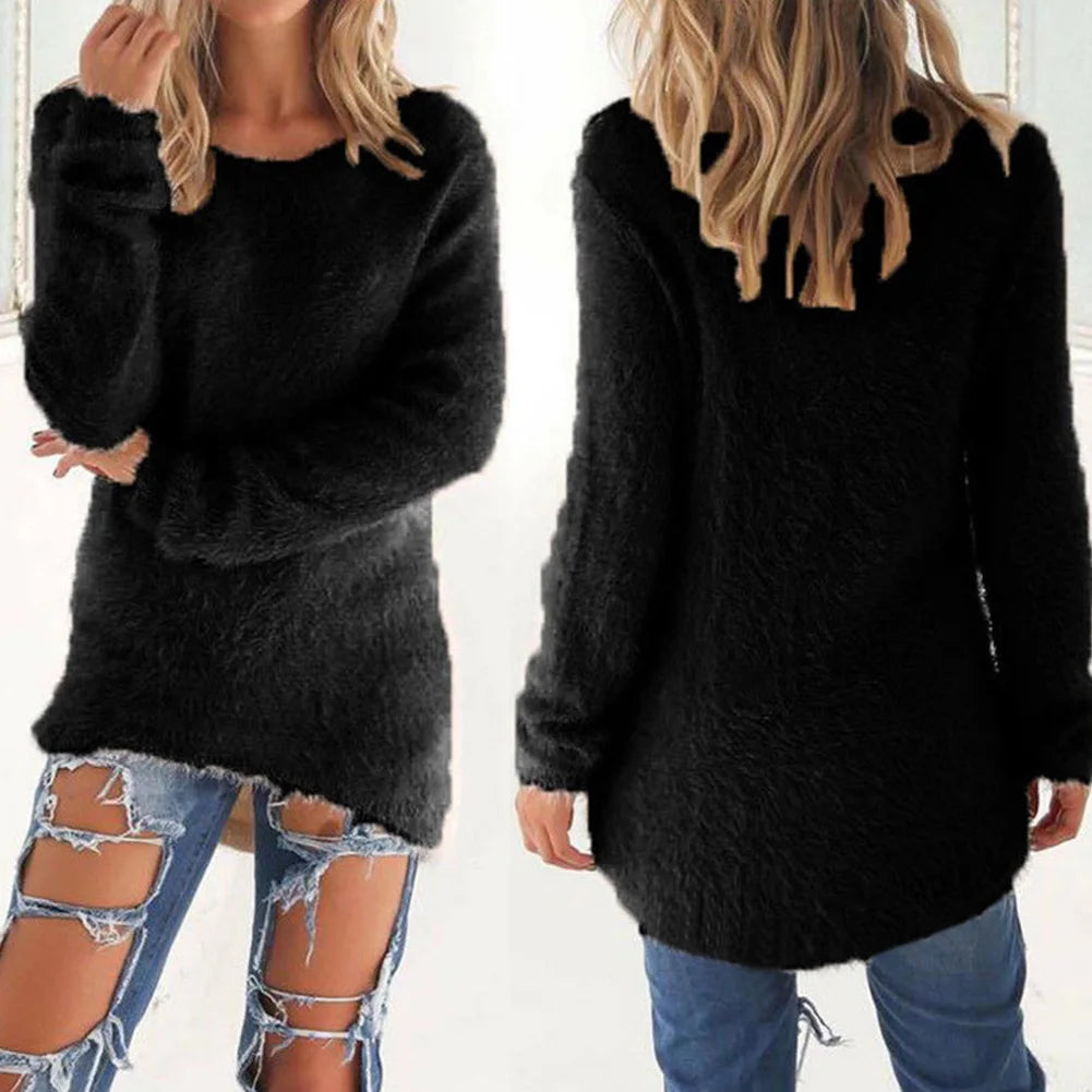 Women Warm  Pullover Spring Sweater