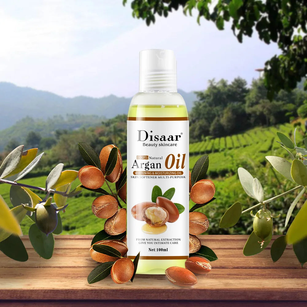 100% Natural Organic Argan Oil Face And Body Relaxation Oil