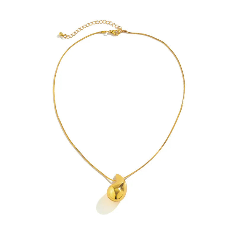 Gold Color Stainless Steel Necklace