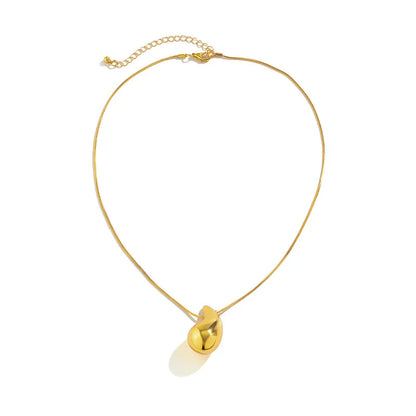Gold Color Stainless Steel Necklace