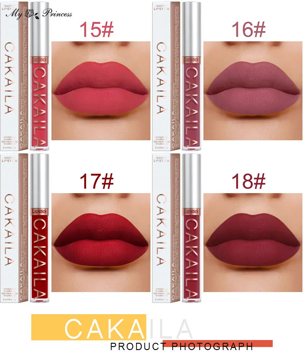 18 Colors Matte Lip gloss