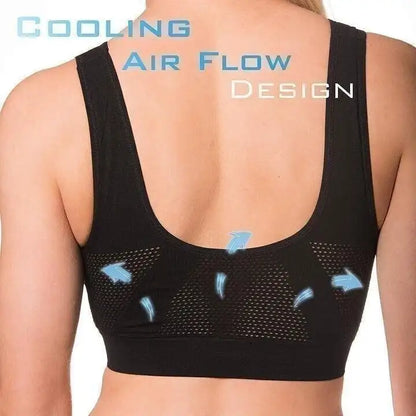 Hot Sale Breathable Lift Up Air Sport Bra