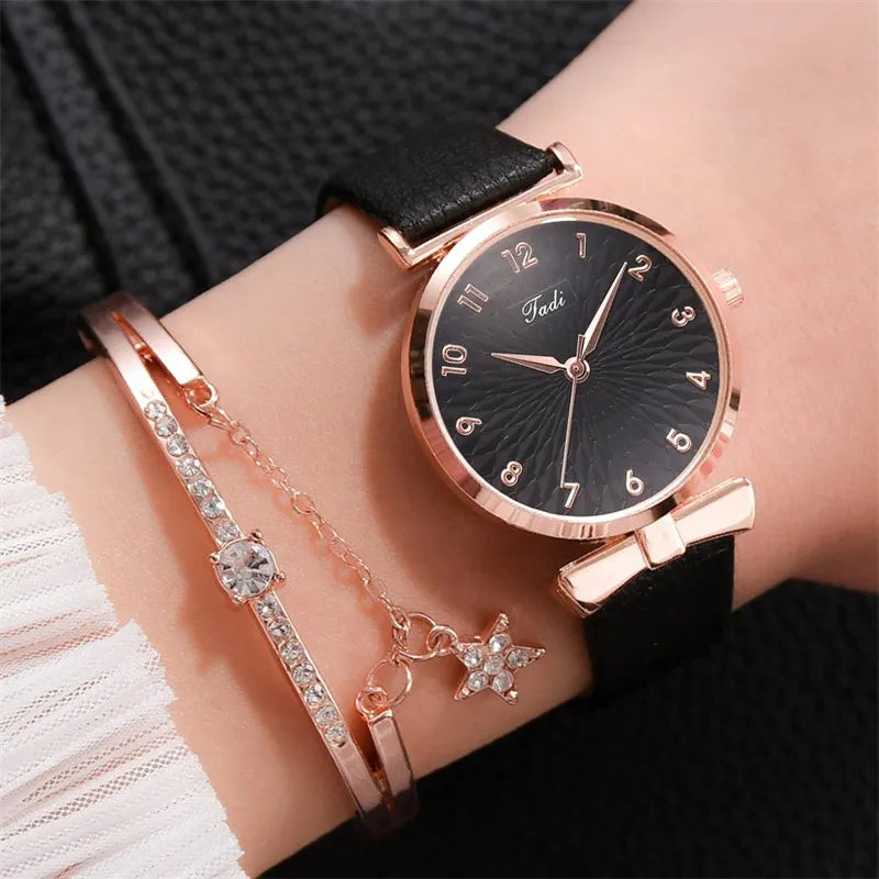 2pcs Set Luxury Women Bracelet with Watches