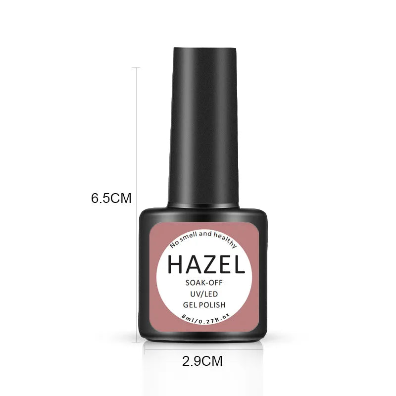 HAZEL UV Gel Polish One Step Soak off Organic UV LED Nail