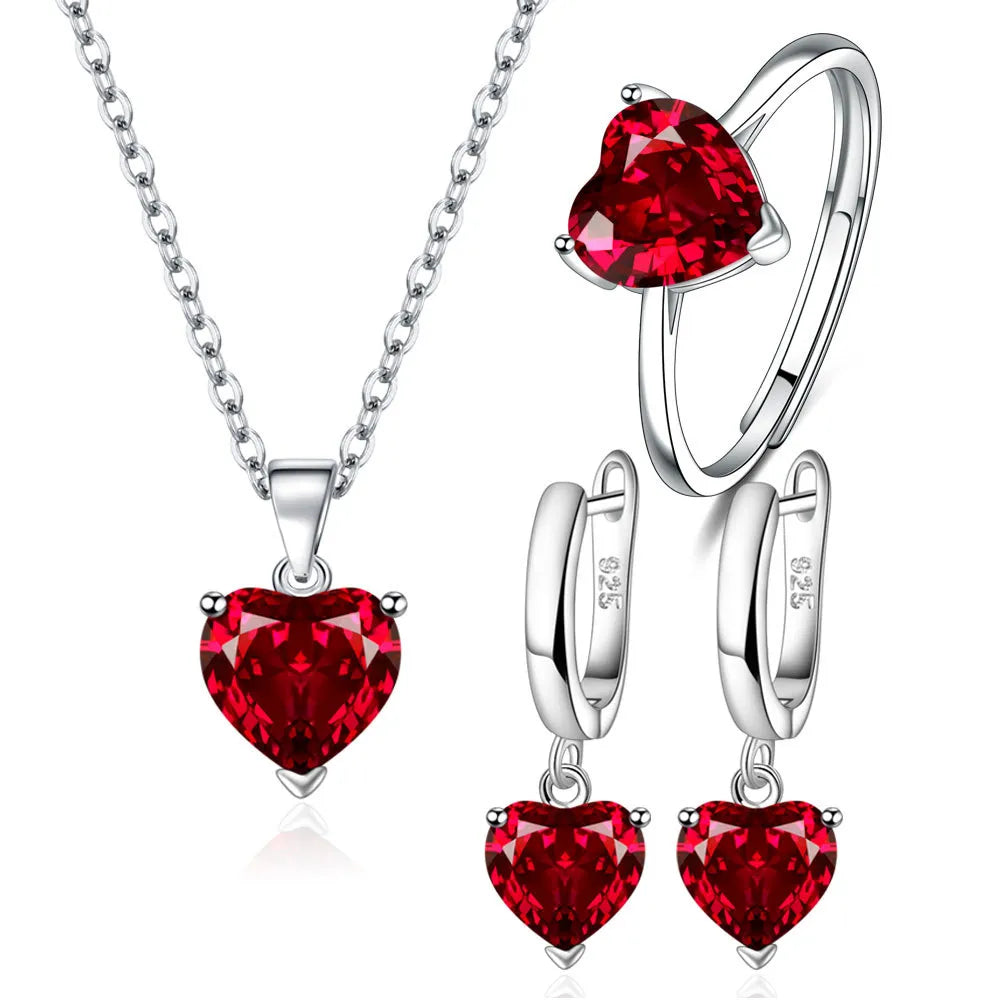 Sterling Silver Jewelry Sets For Wedding