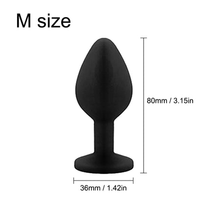 Adult Silicone Jewelry Anal Trainer