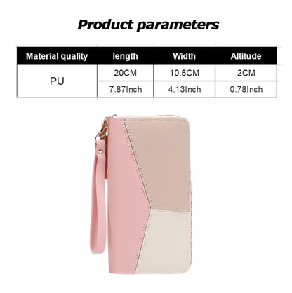 Fashion Zipper Wallets Womens