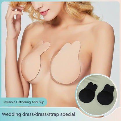 Rabbit Nipple Cover Push Up Bra Pads