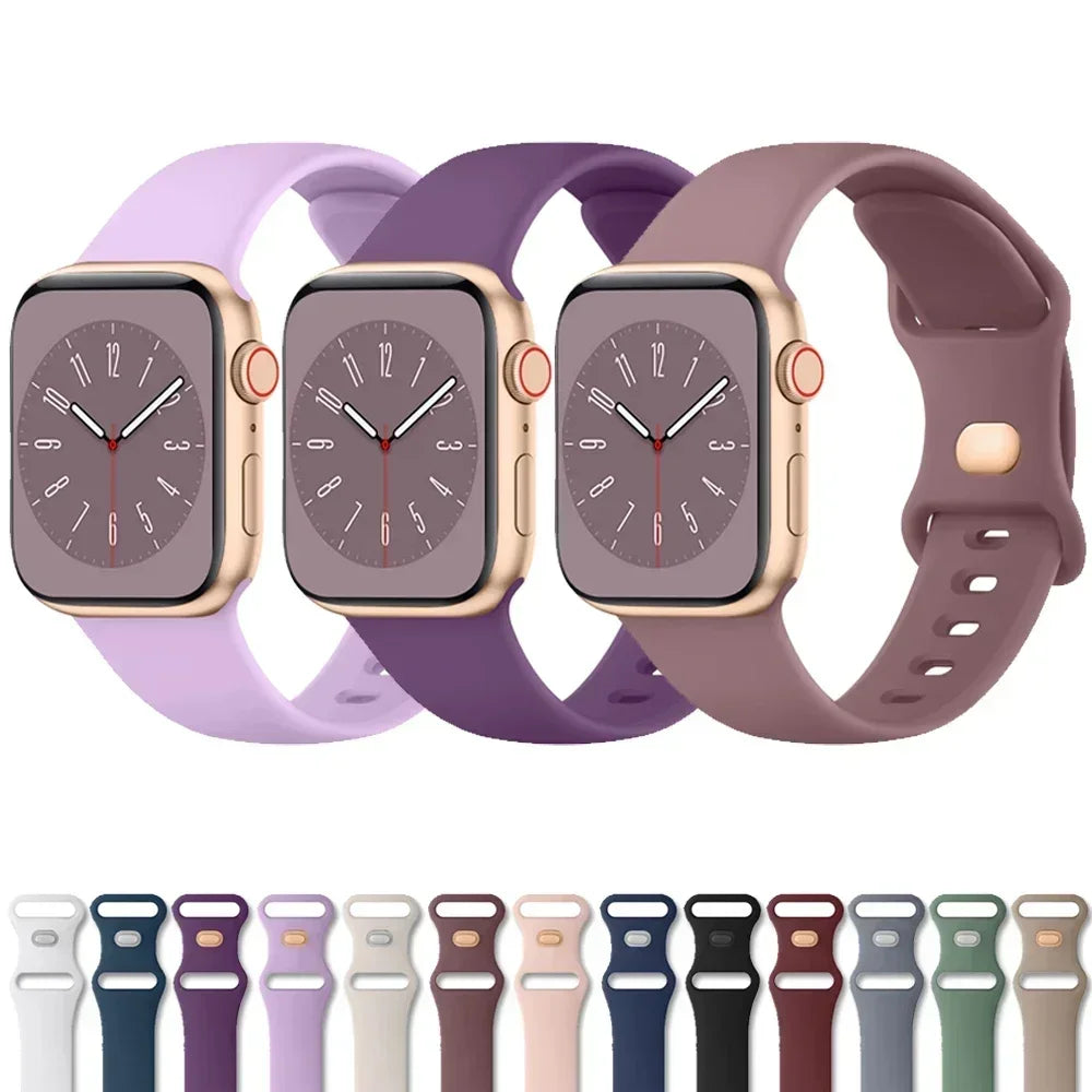Soft Silicone Band/Straps for Apple Watch