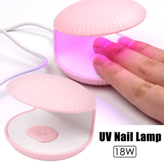 18W Shell UV Nail Lamp Dryer Mini Single Finger