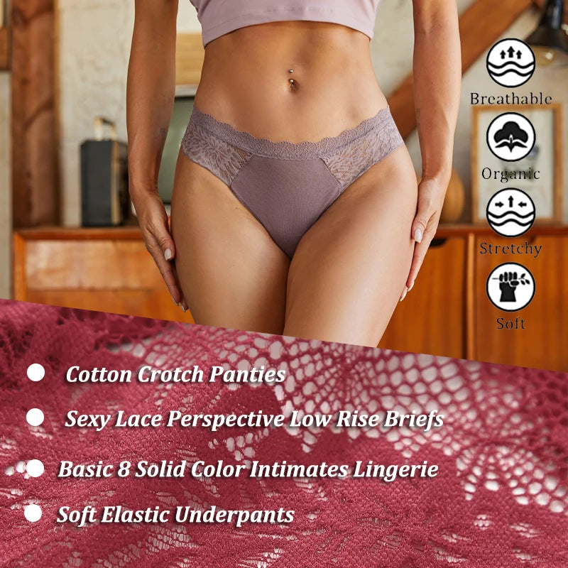 Hot Sale 3PCS Lace Panties for Women