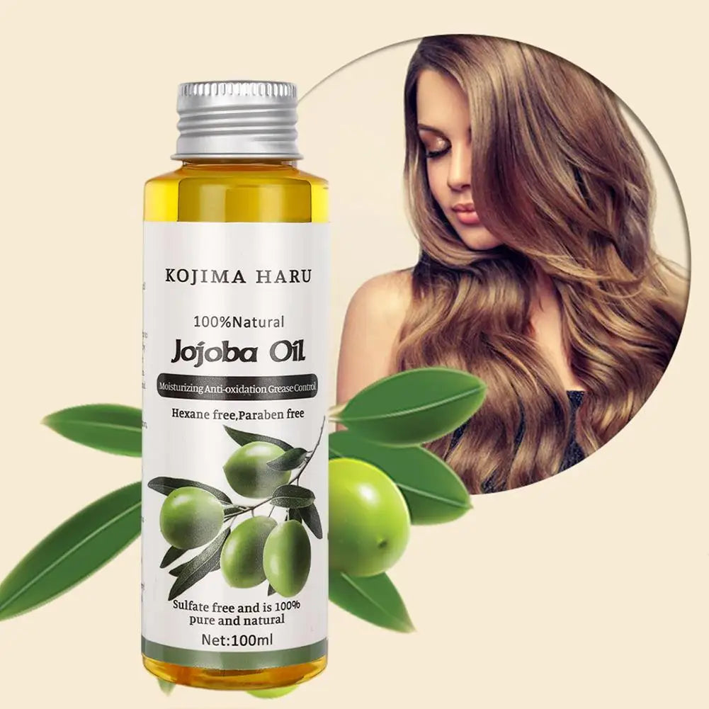 100ml Natural Organic Jojoba Face and Body Hydrating Oil