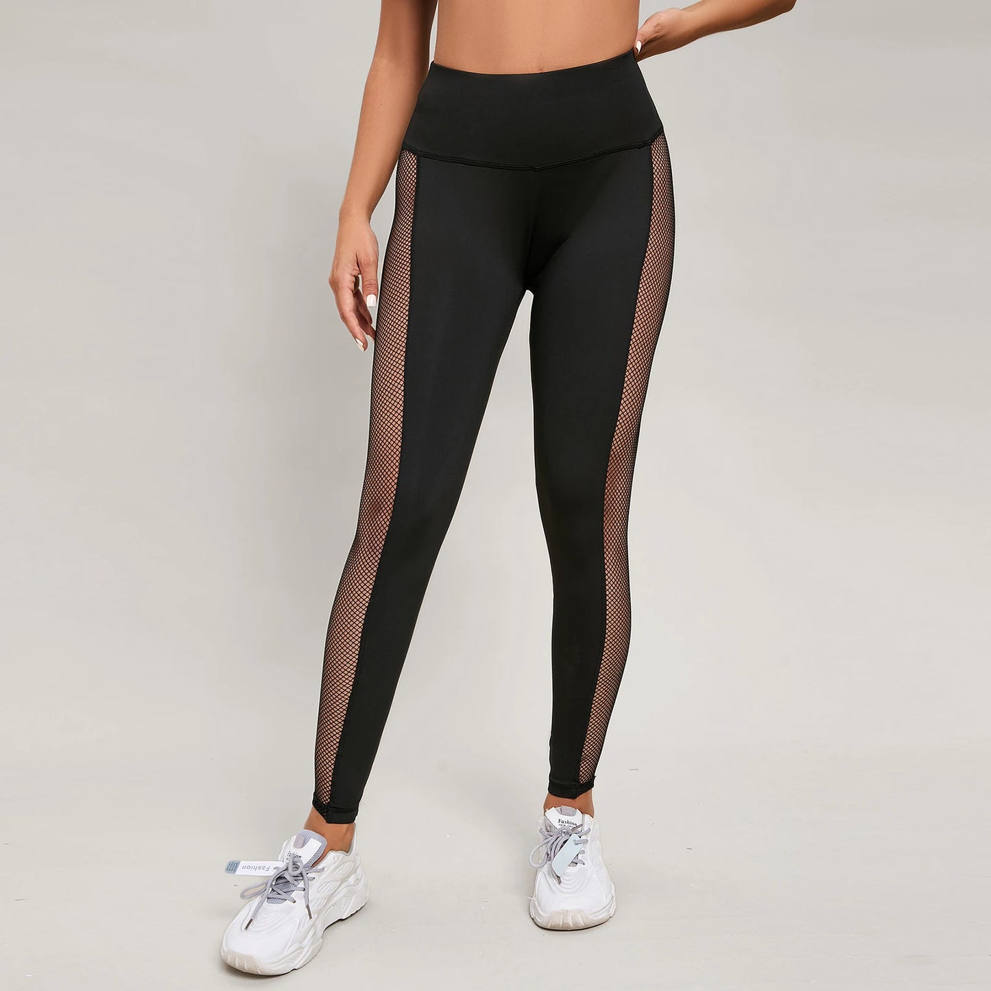 New Arrival Running Pants Quick Dry Mesh Net Yoga Pants