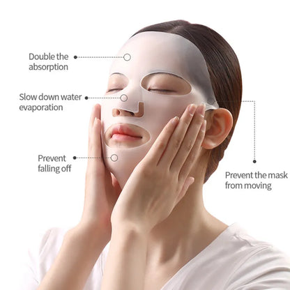 3D Silicone Mask Face Women Skin Care