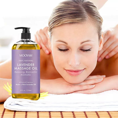 100% Pure Natural Organic Lavender Body Oil