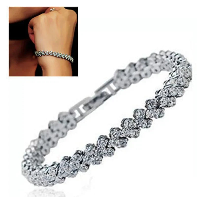 Roman Crystal Bracelet For Women